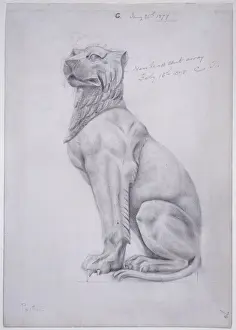 Alfred Waterhouse Designs Prints: Panther design
