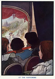 At the pantomime by Charles Robinson At the pantomime by Charles Robinson