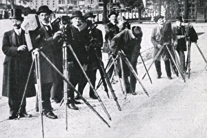Paparazzi at the Berlin royal wedding, 1913 Paparazzi at the Berlin royal wedding, 1913