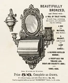 Paper Holder Print by Mary Evans