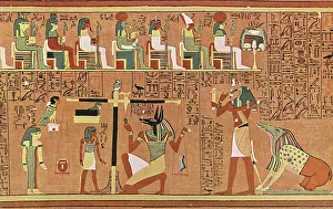 Papyrus of Ani (Book of the Dead) - The Judgement Papyrus of Ani (Book of the Dead) - The Judgement