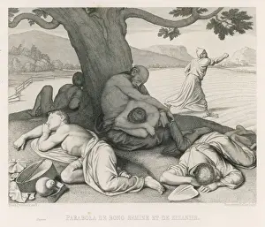 Historical Religious Art Prints: Parable of Good Seed