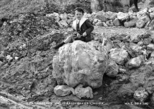 Northern Ireland Photography Prints: A Paramoudra, Magheralin Quarry, Moira