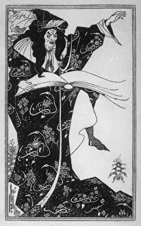 Print of Virgil as a Sorcerer