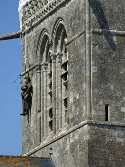 US Paratrooper hanging on Ste Mere Eglise church US Paratrooper hanging on Ste Mere Eglise church