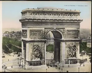 Prints of Arc de Triomphe Arc De Triomphe Prints: Paris Print of Arc de Triomphe