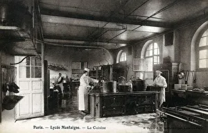 Paris - The Kitchens of the Lycee Montaigne Paris - The Kitchens of the Lycee Montaigne