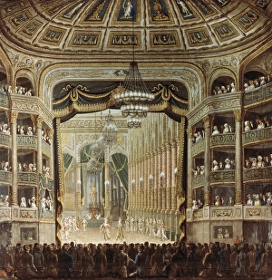 Paris. Le Peletier Opera. Inaugurati1821) Paris. Le Peletier Opera. Inaugurati1821)