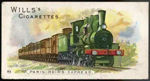 Railway Heritage Collection Prints: Paris - Reims Express