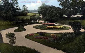 Lancashire England History Prints: The Park, Clitheroe, Lancashire