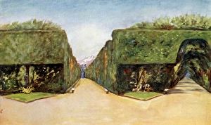 The Park Of The Palace Of Capodimonte, Above Naples