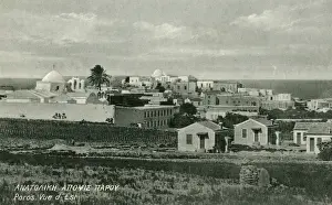 Paros, Greece - East Facing View Print