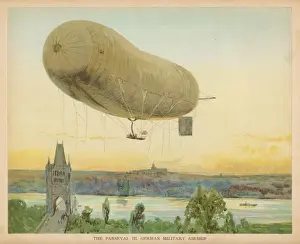 Print of the Parseval III Airship
