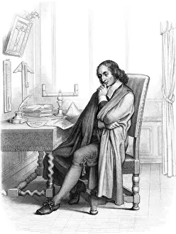 Historical French Artists Prints: Pascal (Flandrin)