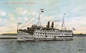 Passenger steamer Rochester, Lake Ontario, USA/Canada Passenger steamer Rochester, Lake Ontario, USA/Canada