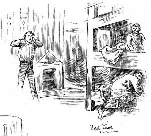 Passengers going to bed on an Emigrant Ship, 1884 Passengers going to bed on an Emigrant Ship, 1884