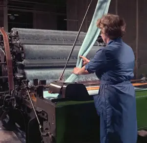 Historical Textile Industry Prints: Patons & Baldwins - wool processing