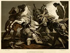 Saint Paul Conversion Prints: Paul Converted