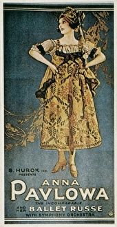 Pavlova, Anna (1882-1931). Russian classical Pavlova, Anna (1882-1931). Russian classical
