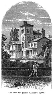 Victorian Era Homes UK Prints: Paxtons Home