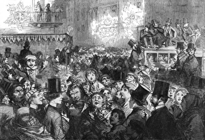 The Peace Illuminations - A Street Scene by G. Thomas, 1856 The Peace Illuminations - A Street Scene by G. Thomas, 1856