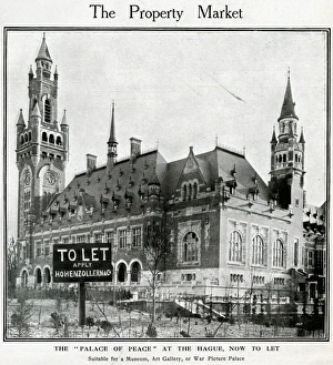 Peace Palace at The Hague, To Let, WW1 Peace Palace at The Hague, To Let, WW1