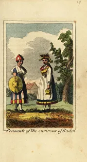Peasamt women of the environs of Baden, Germany, 1818 Peasamt women of the environs of Baden, Germany, 1818