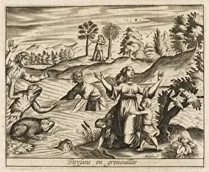 Classical Mythological Art Prints: Peasants into Frogs