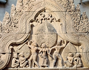 Pediment. c. 967. Belonging to the temple of Pediment. c. 967. Belonging to the temple of