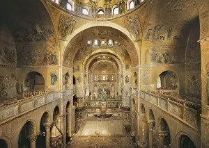 St Marks Basilica Venice Prints: Pedret, Master of (12Th