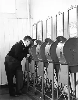 Vintage Brighton Photography Prints: Peepshow at Brighton