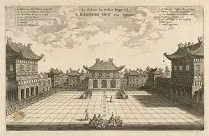 Print of Peking Palace at the Imperial Palace