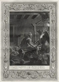 Classical Mythology Images Prints: Penelope Spinning