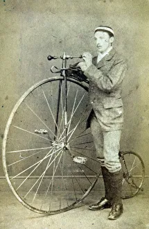 Penny Farthing Bicycle, Skipton, Yorkshire Penny Farthing Bicycle, Skipton, Yorkshire