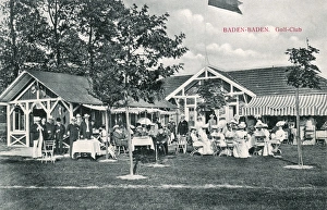 People at Golf Club, Baden Baden, Germany People at Golf Club, Baden Baden, Germany