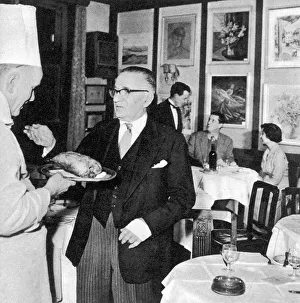 Peppino Leoni - owner of Quo Vadis restaurant Peppino Leoni - owner of Quo Vadis restaurant