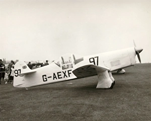 Percival E2 Mew Gull, G-AEXF at the Wisley Garden Party Percival E2 Mew Gull, G-AEXF at the Wisley Garden Party