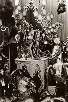 Performers of the Folies Bergere, Paris, France Performers of the Folies Bergere, Paris, France