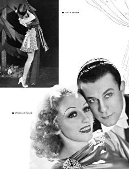 Performers in Plaisirs de Paris at the London Casino, 1938 Performers in Plaisirs de Paris at the London Casino, 1938