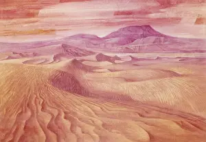 Permian Desert Print - Northern England Landscape