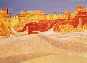 Related Prints: Permian Landscape Print - Mary Evans Prints Online