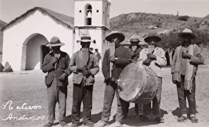 Peruvian Cultural Heritage Prints: Peruvian Musicians