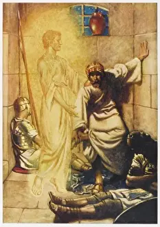 New Testament Scenes Prints: Peter Breaks Jail