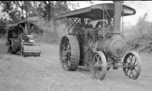 Burrell Devonshire Traction Engine Print, 1959