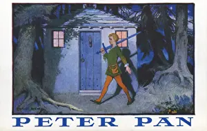 Framed Print : Peter Pan Print 1904 Framed Print : Peter Pan Print 1904