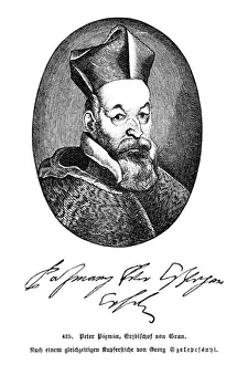 Peter Pazmani Print, Hungarian Archbishop, 1570-1637