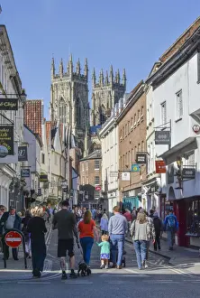Petergate, York Print by Mary Evans Prints Online