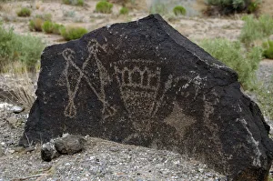 Petroglyph National Monument. Petroglyphs. New Mexico. USA Petroglyph National Monument. Petroglyphs. New Mexico. USA