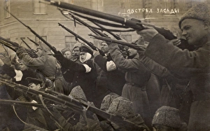 Petrograd, Russia - February Revolution, 8th-15th March 1917 Petrograd, Russia - February Revolution, 8th-15th March 1917