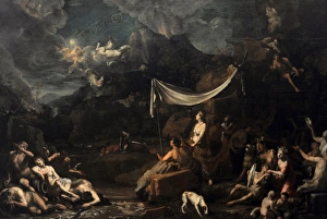 Phaethons Fall, 1678, by Johann Heiss (1640-1704) Phaethons Fall, 1678, by Johann Heiss (1640-1704)